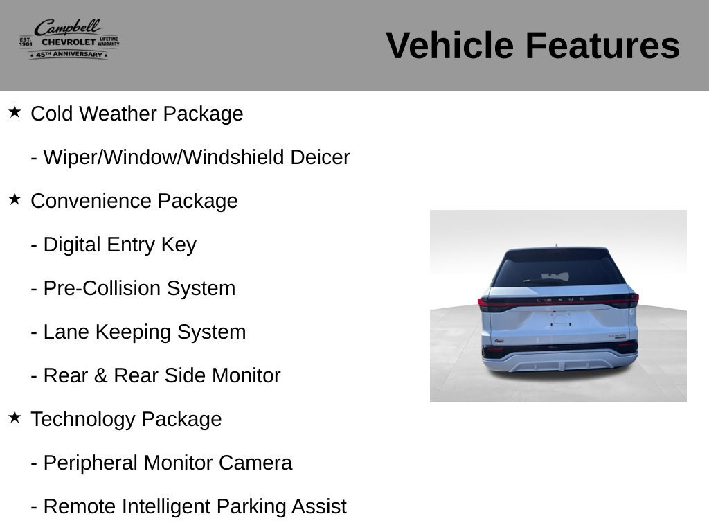 Used 2024 Lexus TX 500h AWD w/ Technology Package image 5