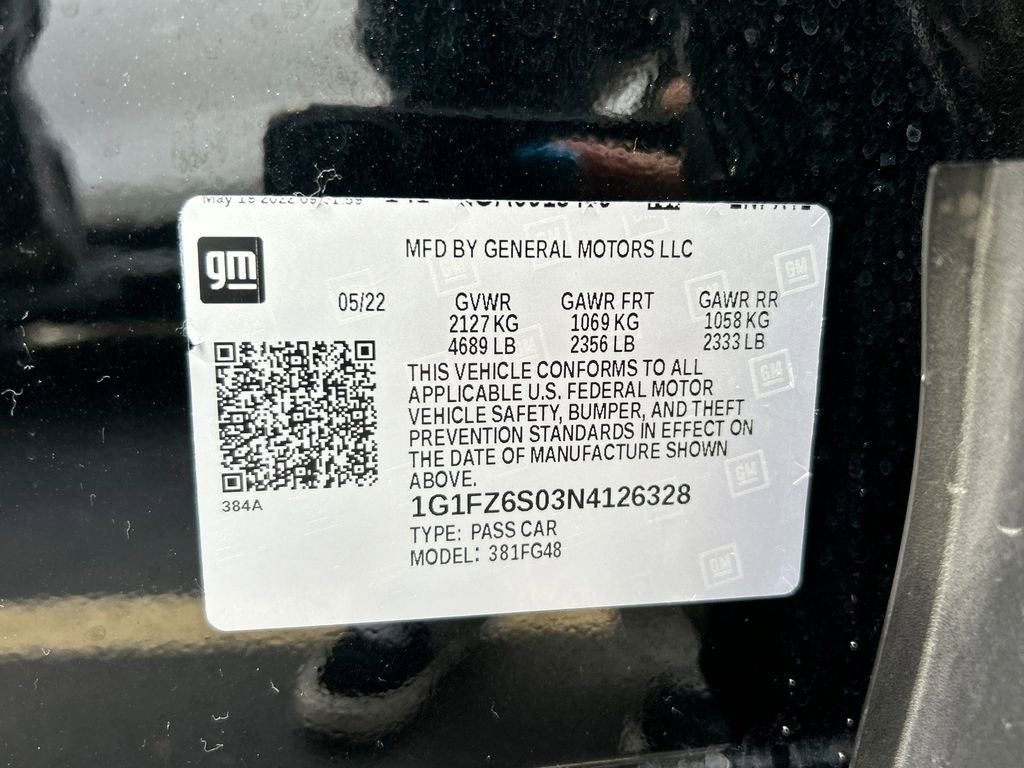 Certified 2022 Chevrolet Bolt EUV Premier w/ Launch Edition image 36