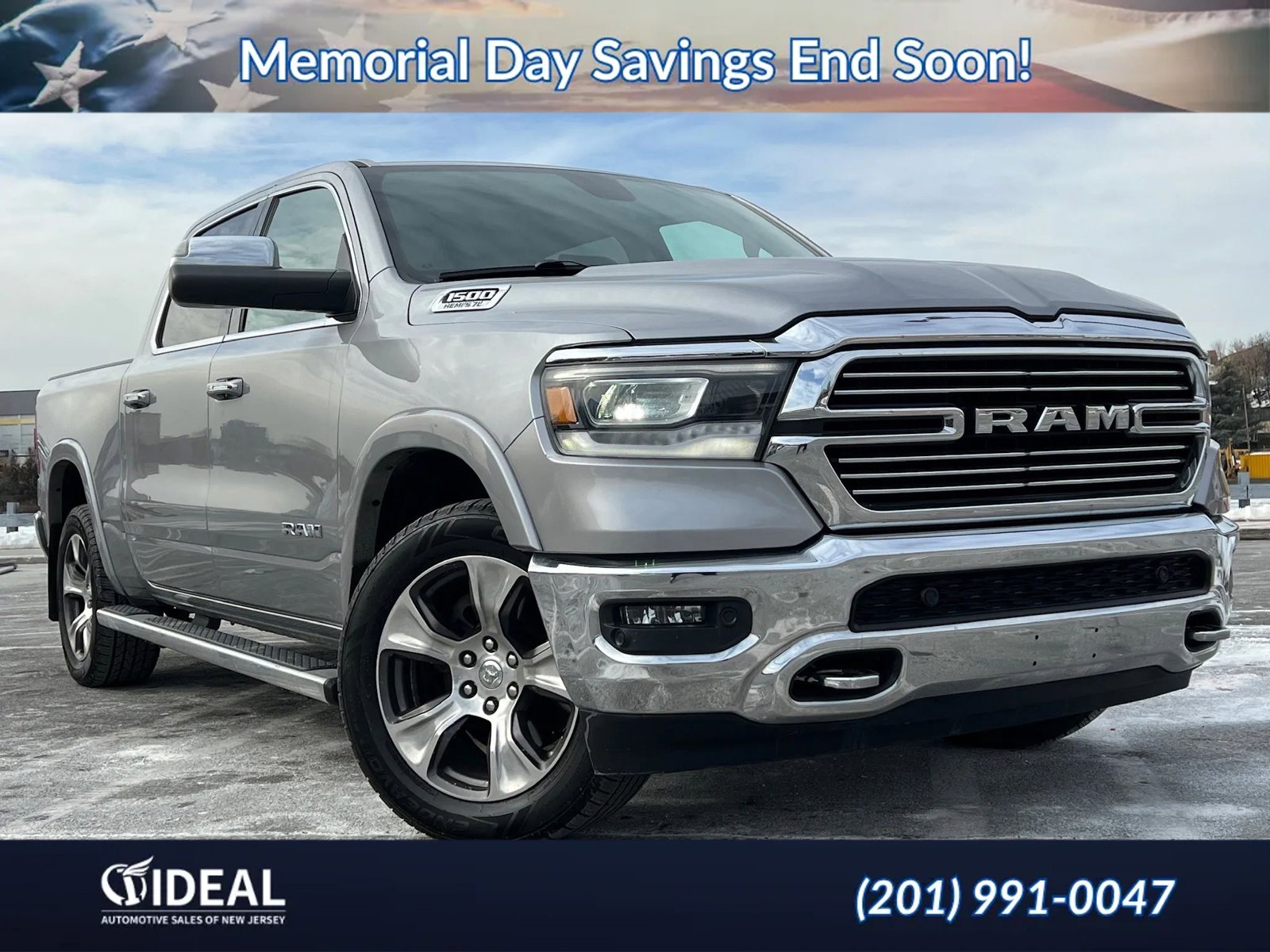 Used 2019 RAM 1500 Laramie AWD/4WD image 1