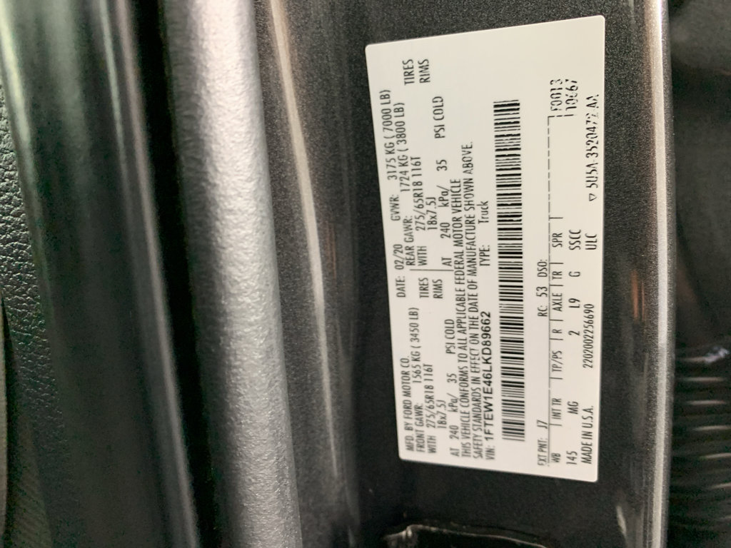 Used 2020 Ford F150 XLT w/ Equipment Group 302A Luxury image 13