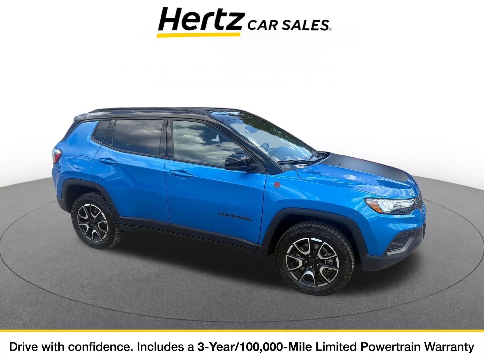 Used 2025 Jeep Compass Trailhawk AWD/4WD image 1