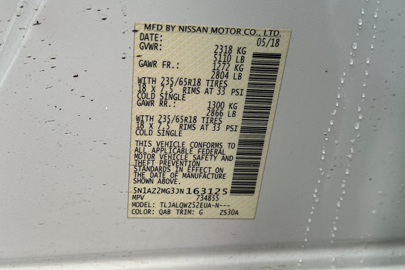 Used 2018 Nissan Murano SV w/ Premium Package FWD image 40