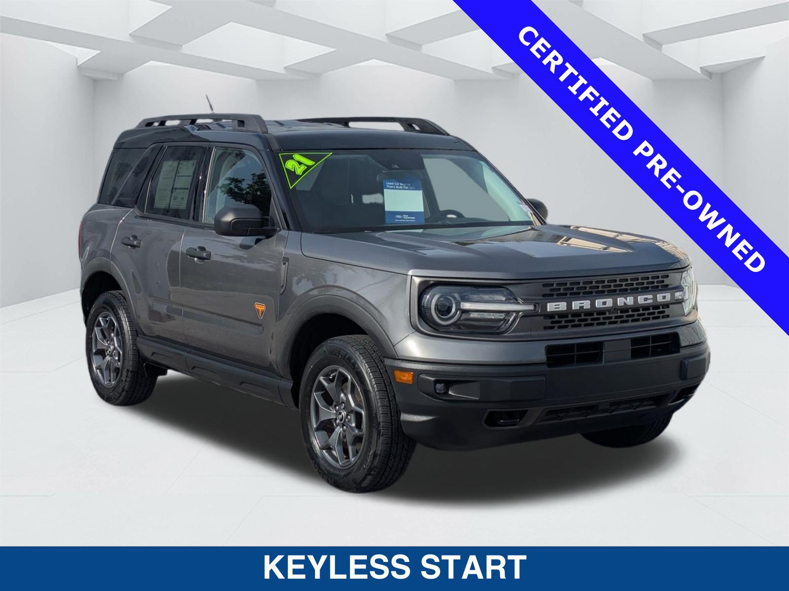 Certified 2021 Ford Bronco Sport Badlands AWD/4WD video 3