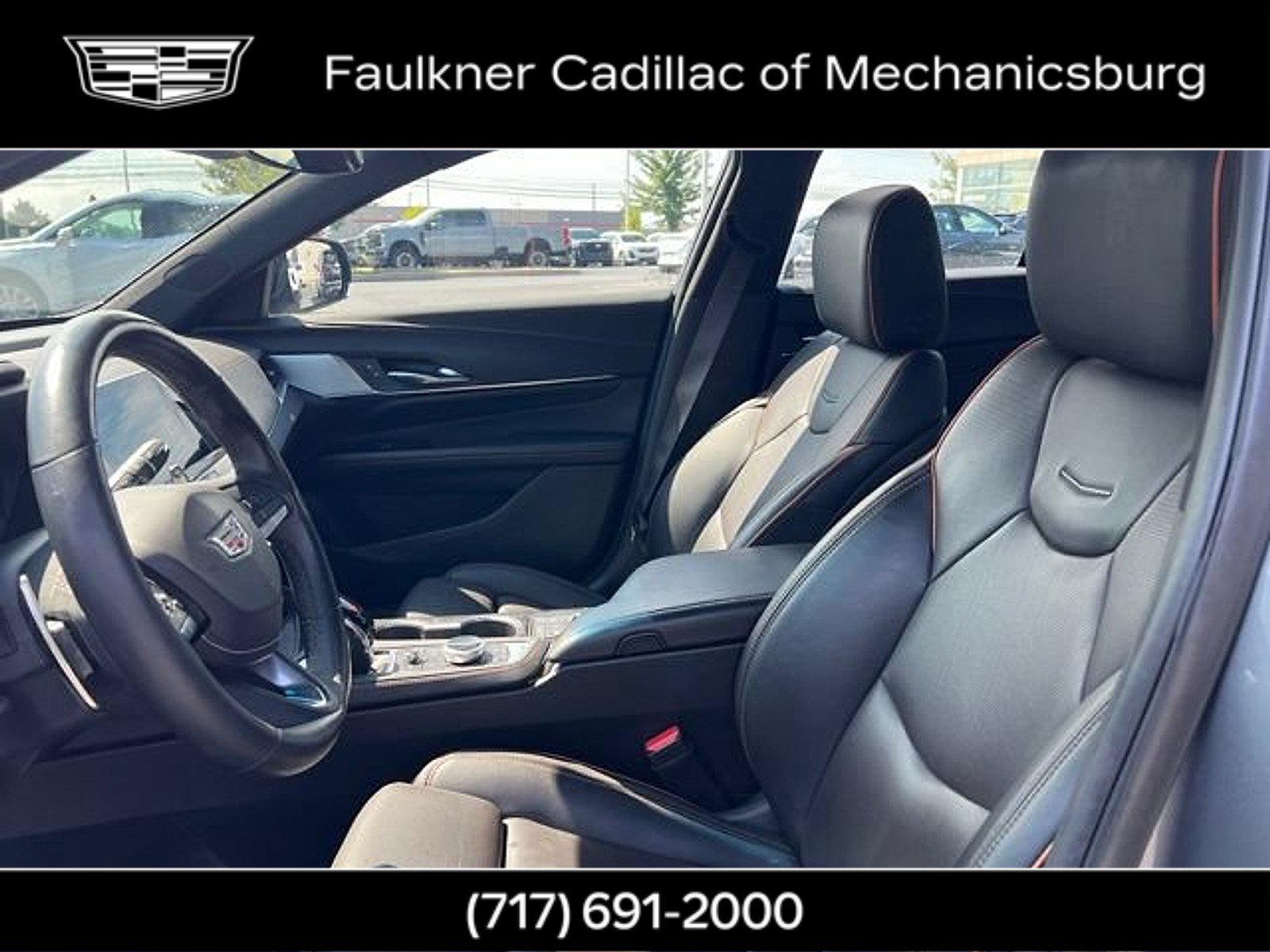 Used 2022 Cadillac CT4 V w/ LPO, ONYX Package AWD/4WD image 18
