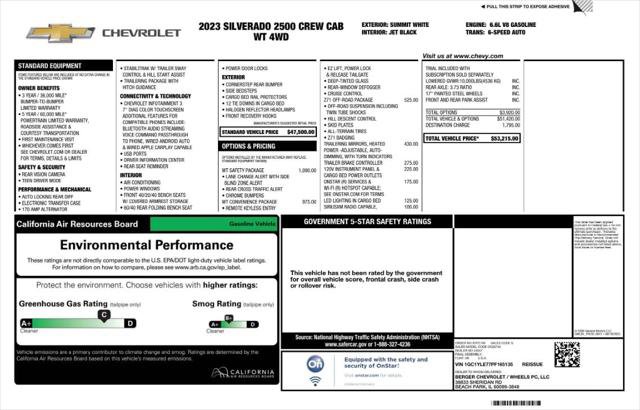 Used 2023 Chevrolet Silverado 2500 W/T w/ WT Convenience Package image 4