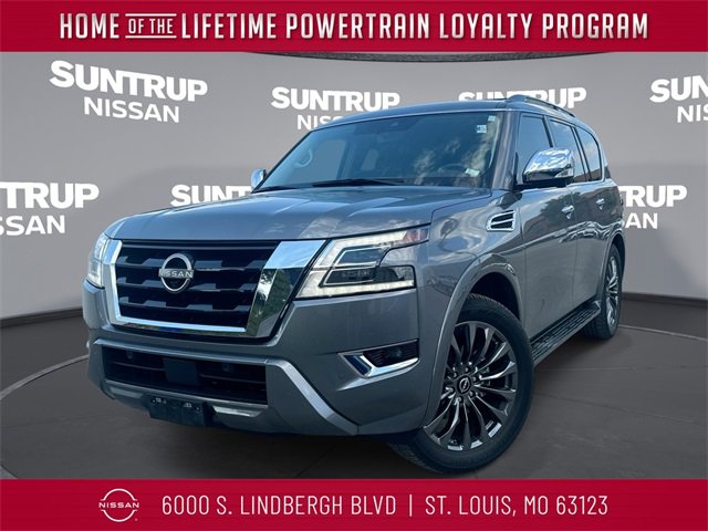 Used 2023 Nissan Armada Platinum w/ Captain's Chairs Package