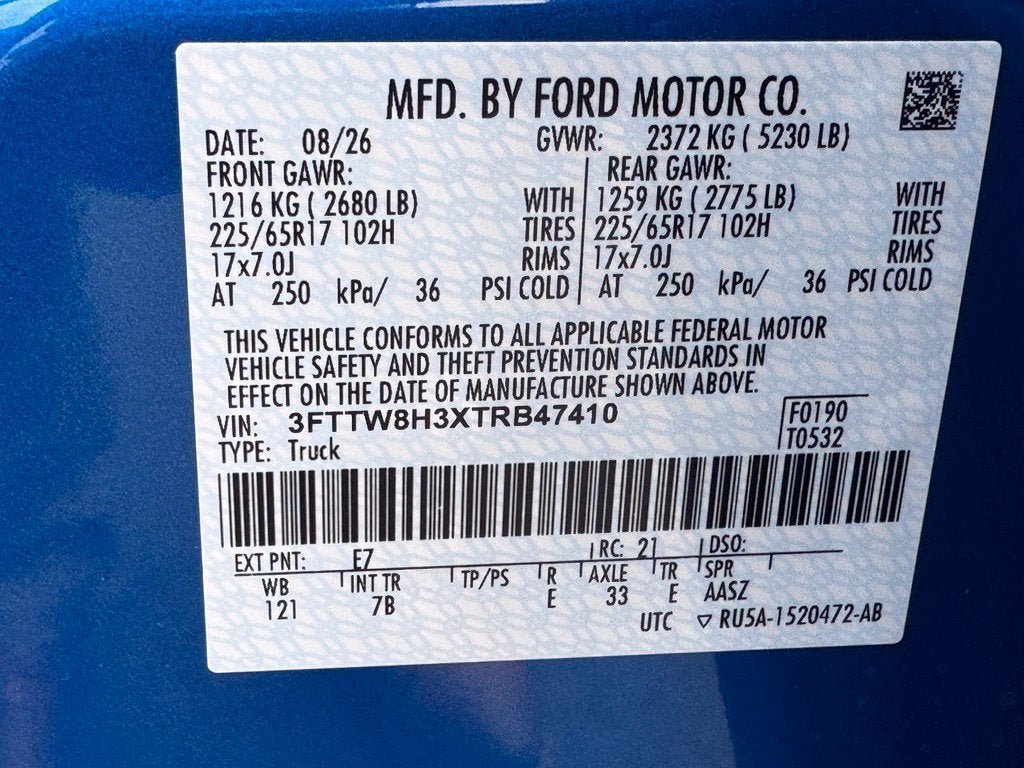 New 2026 Ford Maverick XLT FWD image 31