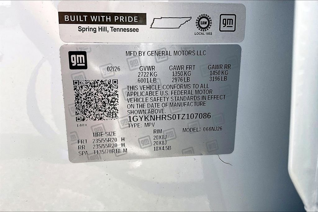New 2026 Cadillac XT5 Sportv w/ LPO, Red Accent Package AWD/4WD image 13