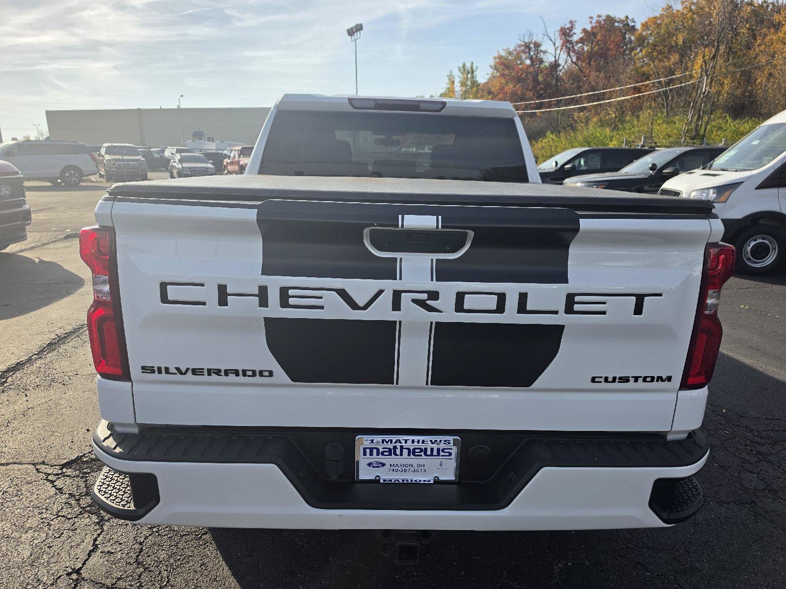 Used 2021 Chevrolet Silverado 1500 Custom w/ Rally Edition AWD/4WD image 3