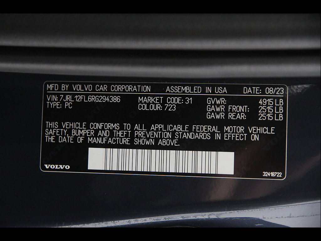Used 2024 Volvo S60 B5 Plus FWD image 22