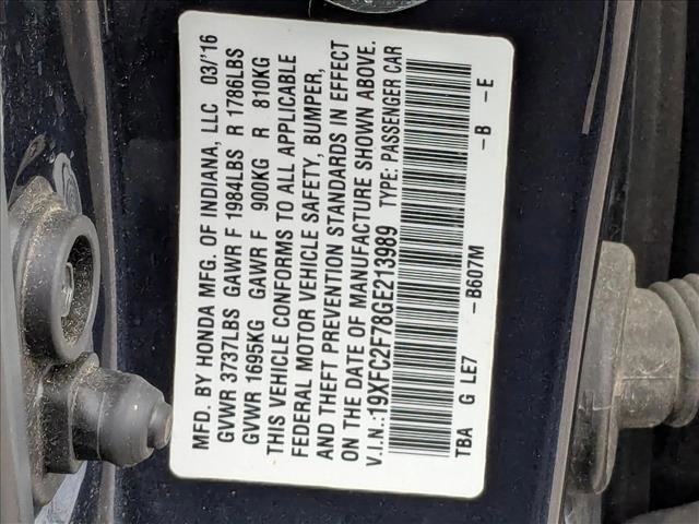 Used 2016 Honda Civic EX image 21