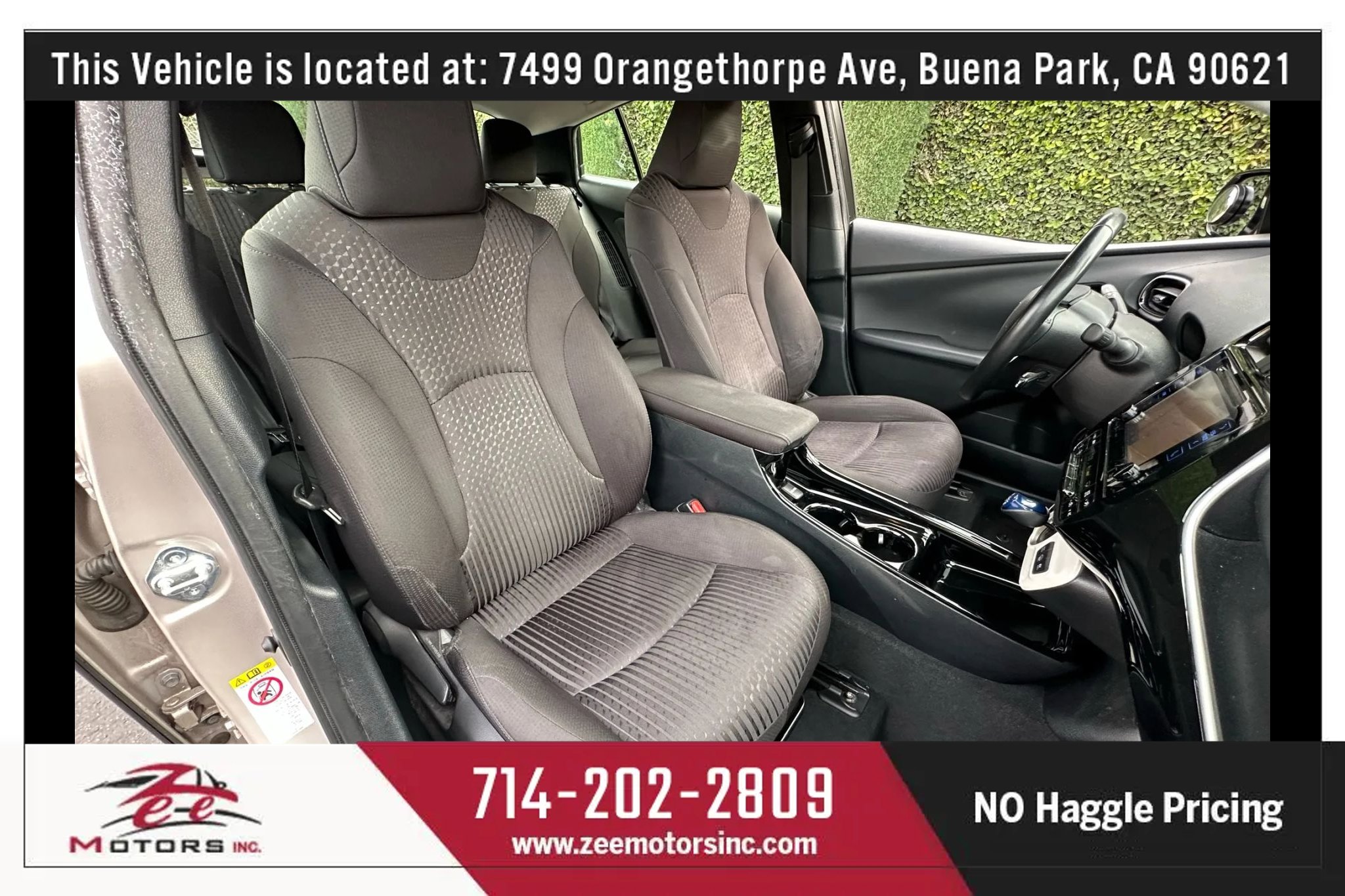 Used 2019 Toyota Prius Prime Plus w/ Carpet Mat Package FWD image 20