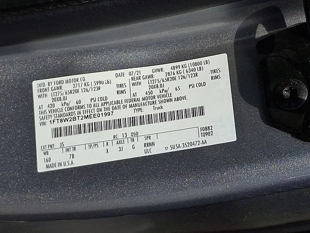 Used 2021 Ford F250 Platinum w/ FX4 Off-Road Package AWD/4WD image 28