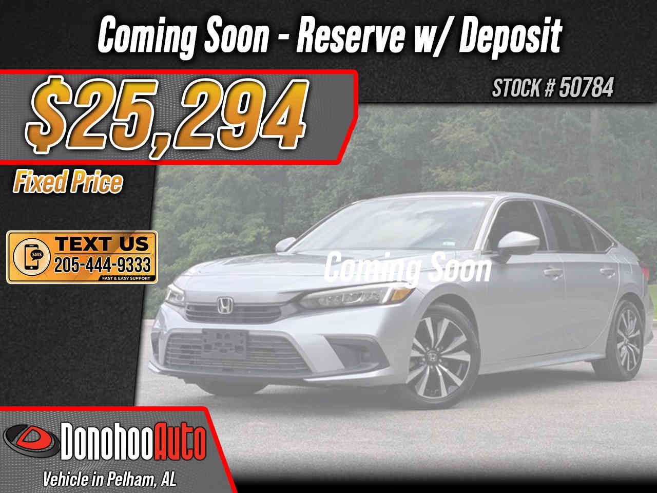 Used 2023 Honda Civic EX image 1