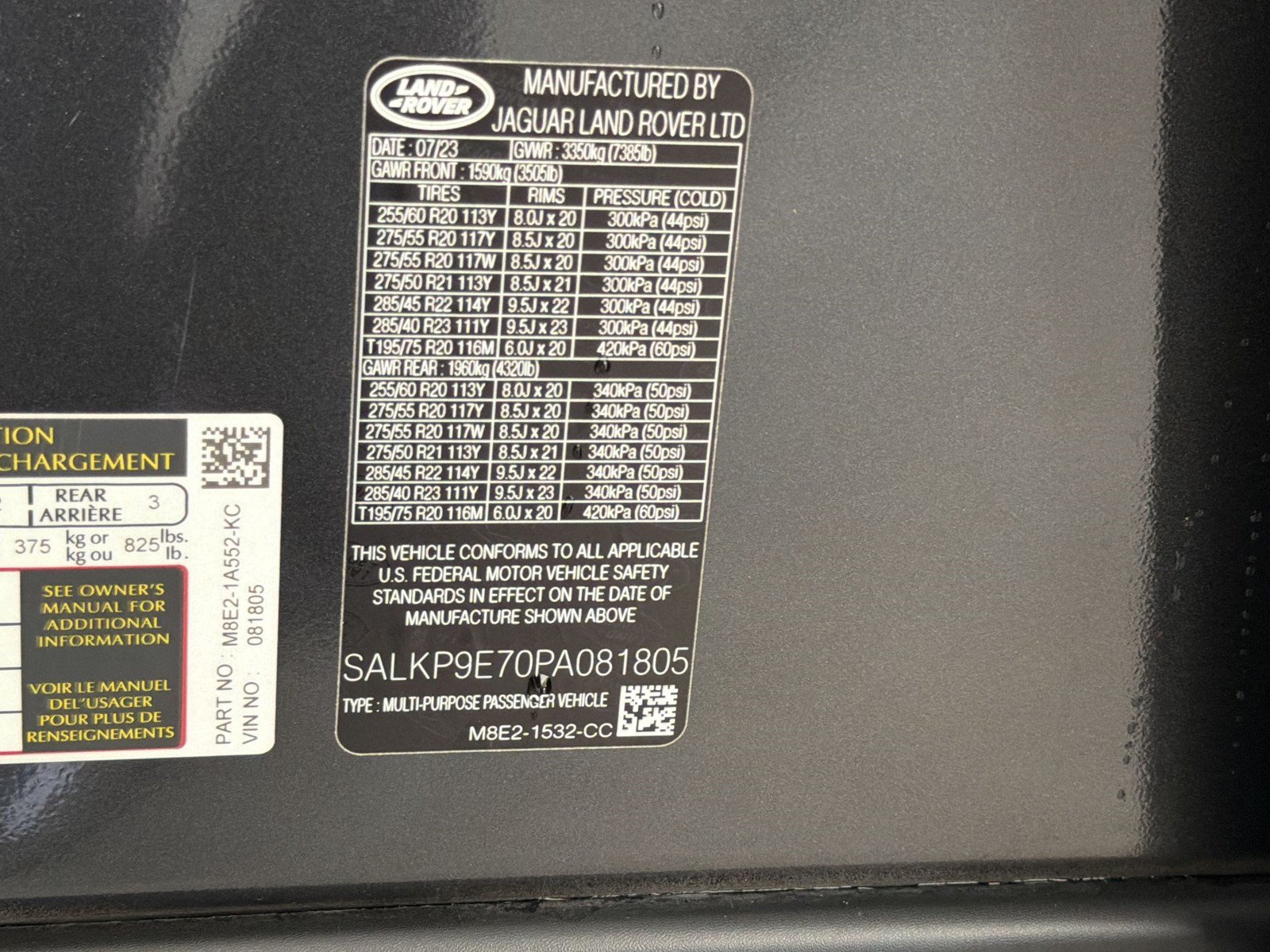 Used 2023 Land Rover Range Rover SE AWD/4WD image 26