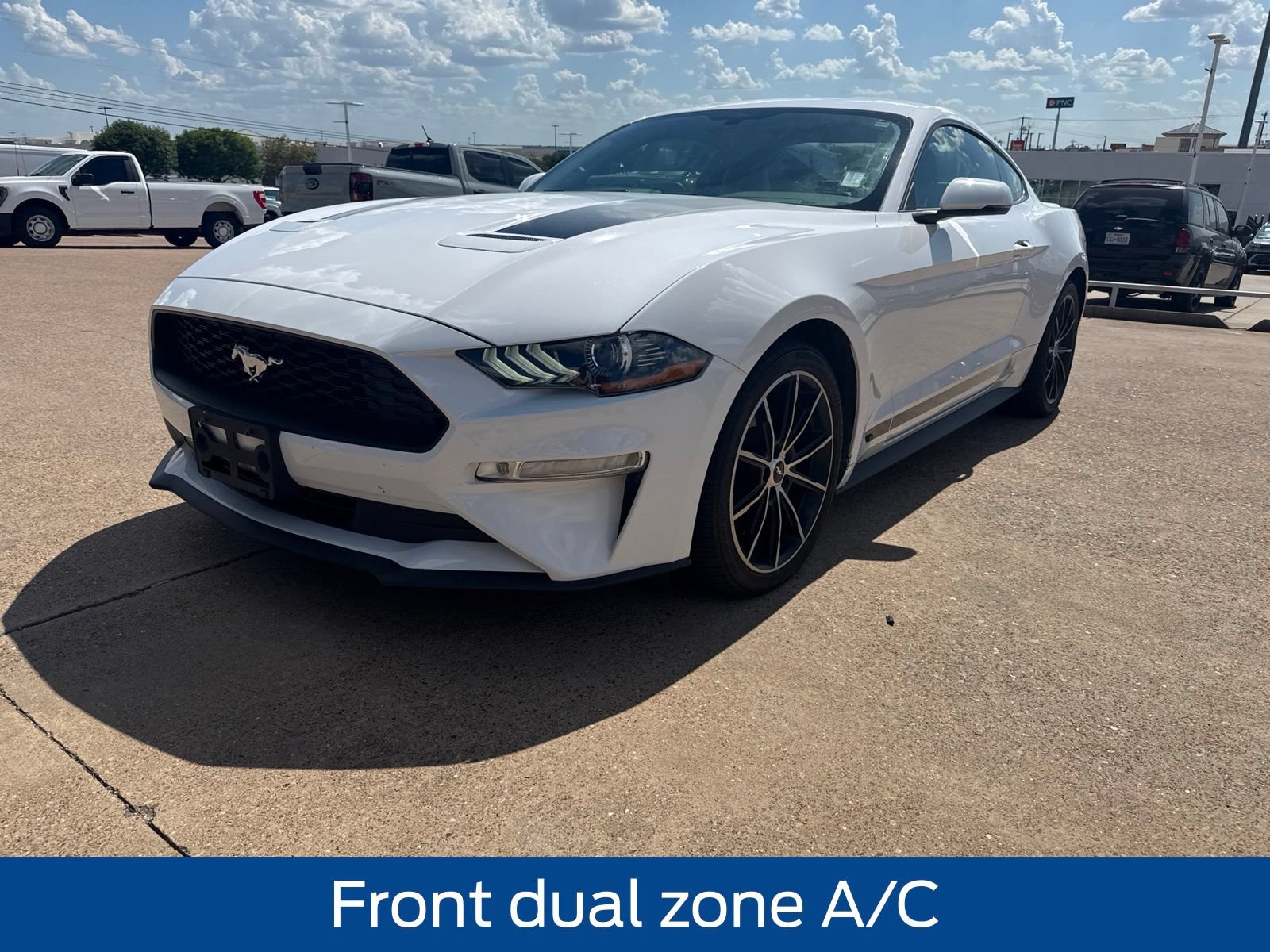 Used 2020 Ford Mustang Premium w/ Wheel & Stripe Package RWD image 3