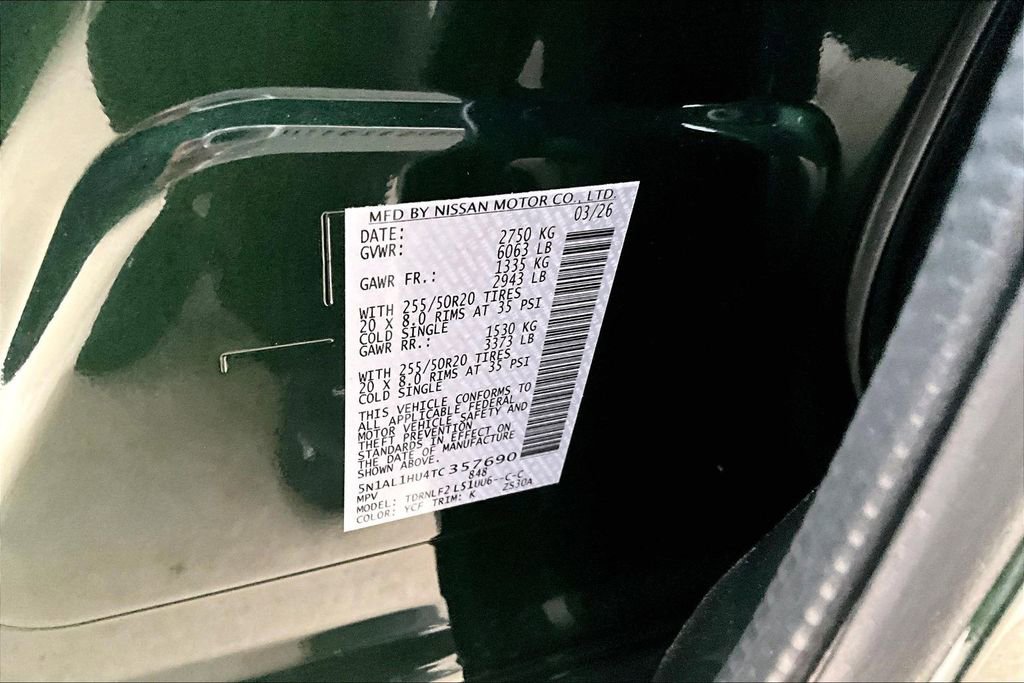 New 2026 INFINITI QX60 Autograph w/ Dark Cargo Package image 39