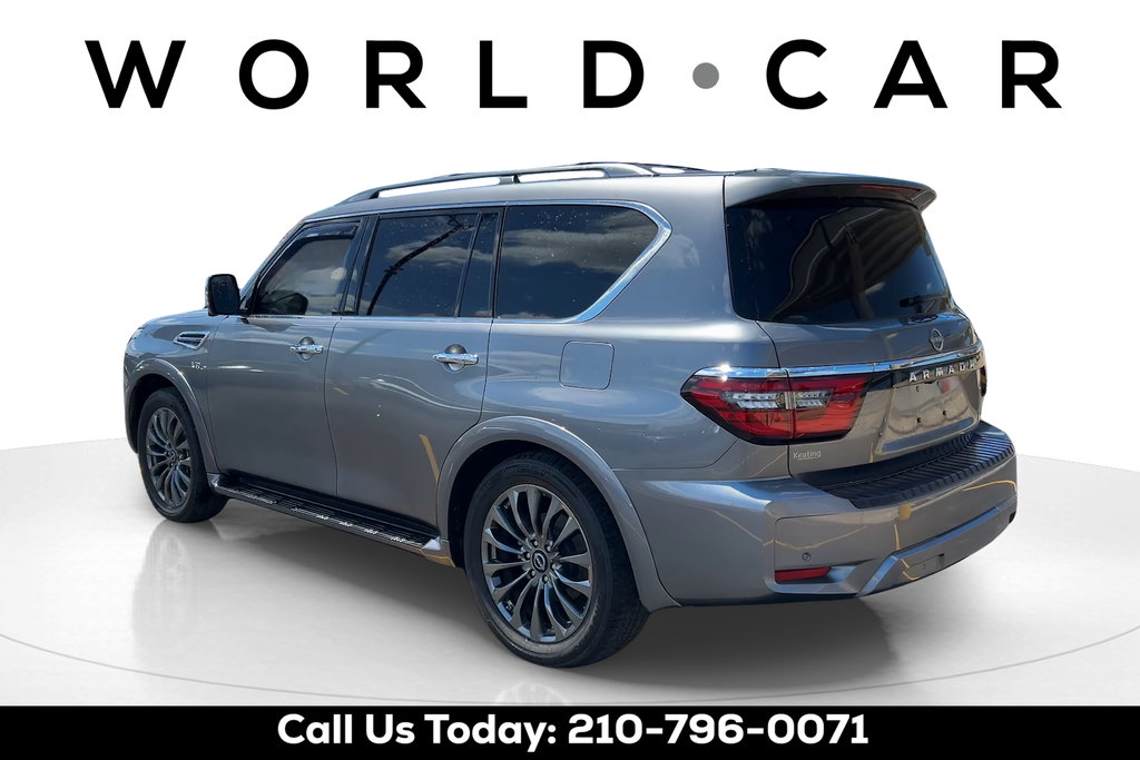 Used 2021 Nissan Armada Platinum w/ Captain's Chairs Package RWD image 5