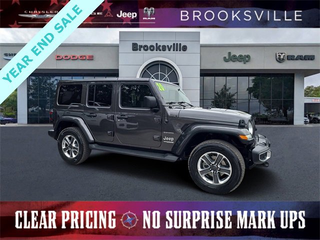 Certified 2020 Jeep Wrangler Unlimited Sahara