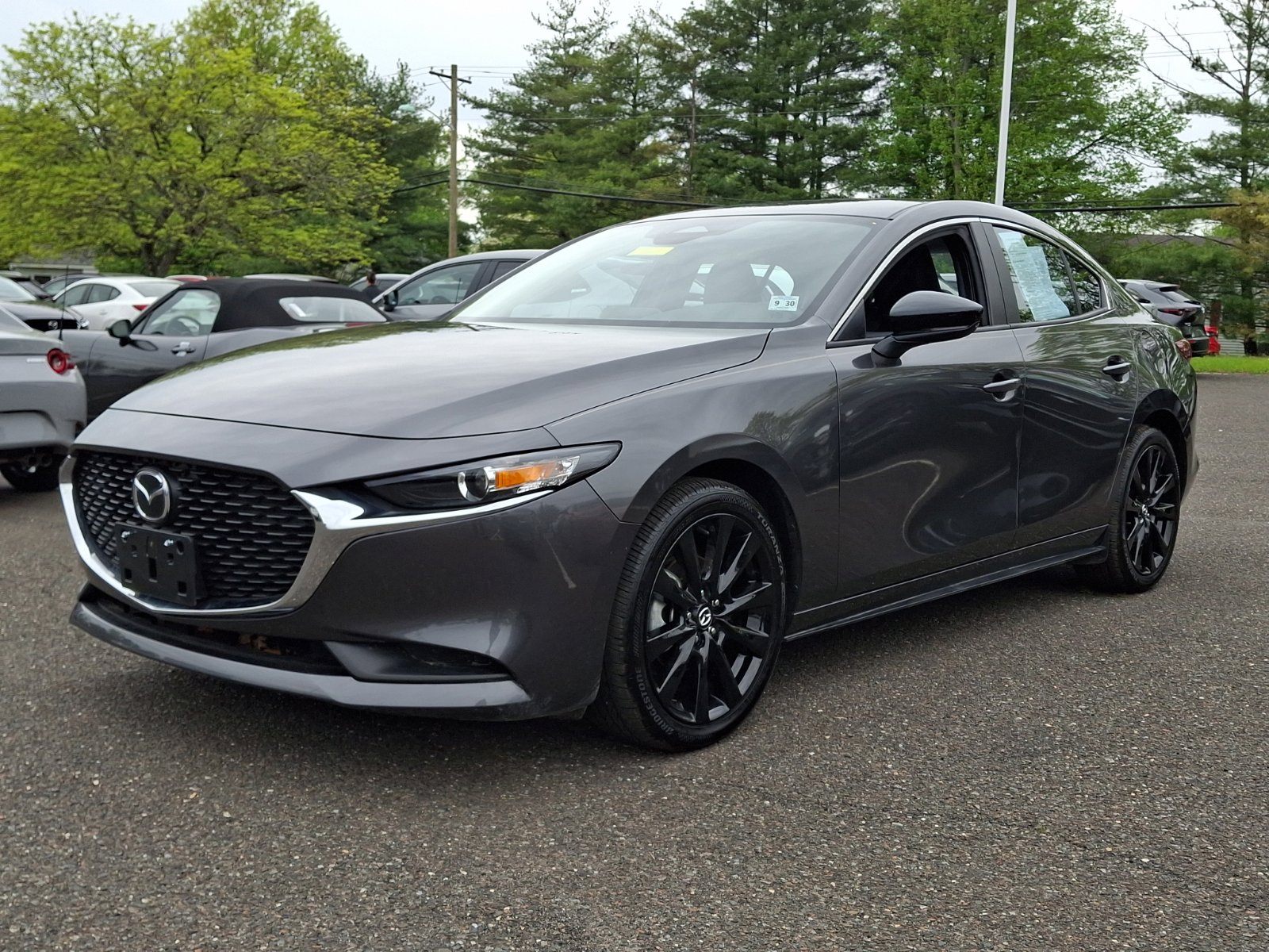 Certified 2025 MAZDA MAZDA3 s FWD image 3