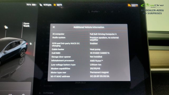 Used 2025 Tesla Model Y Long Range RWD image 57