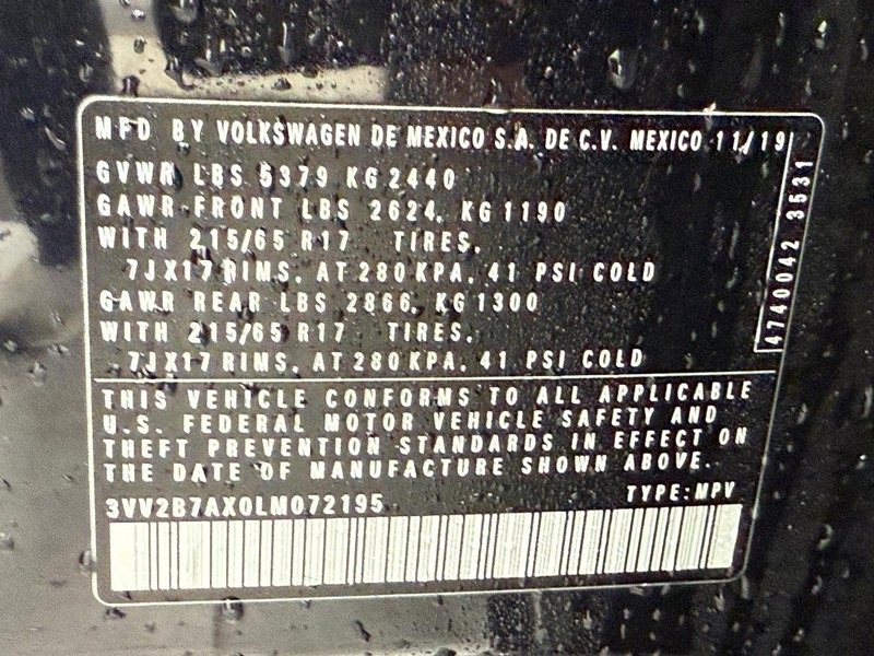 Used 2020 Volkswagen Tiguan SE image 24