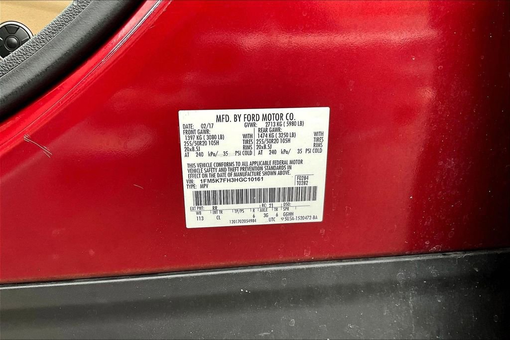 Used 2017 Ford Explorer Limited w/ Equipment Group 301A FWD image 25