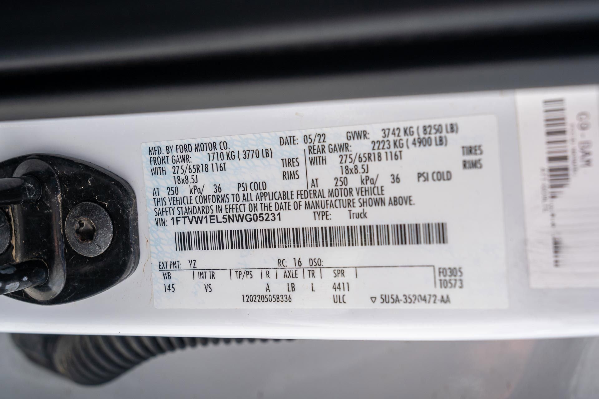 Used 2022 Ford F150 Lightning Pro image 29