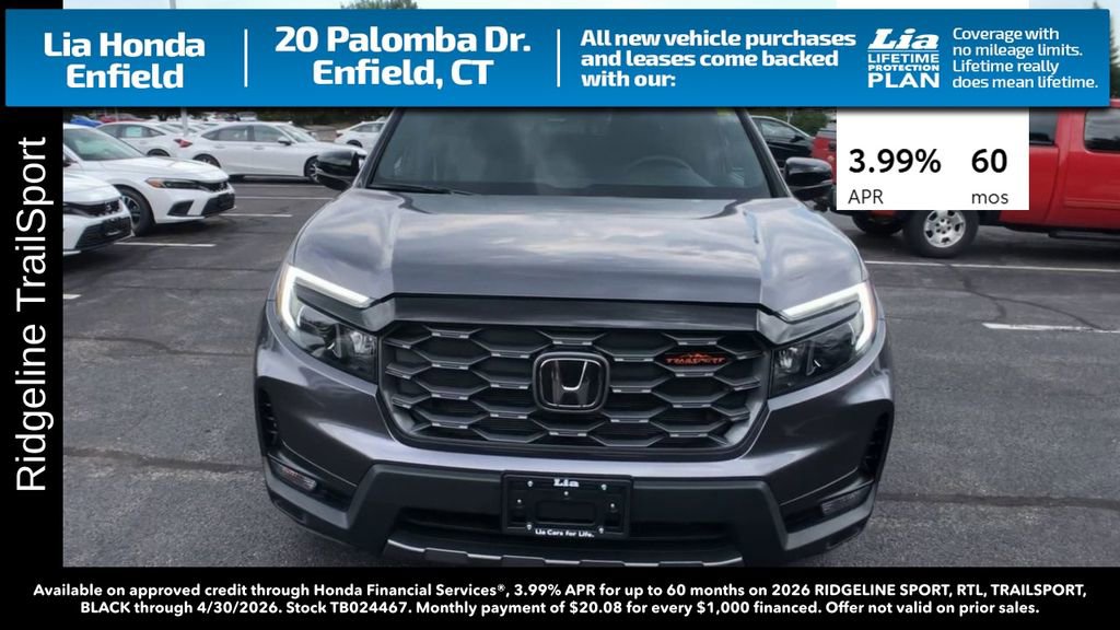 New 2026 Honda Ridgeline TrailSport image 3