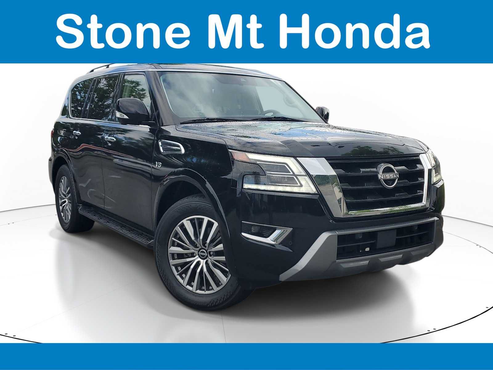 Used 2021 Nissan Armada SL w/ Captain's Chairs Package