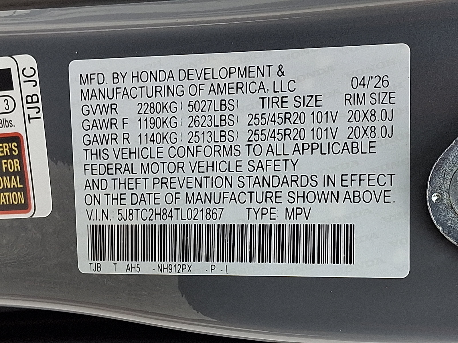 New 2026 Acura RDX w/ Advance Package AWD/4WD image 20