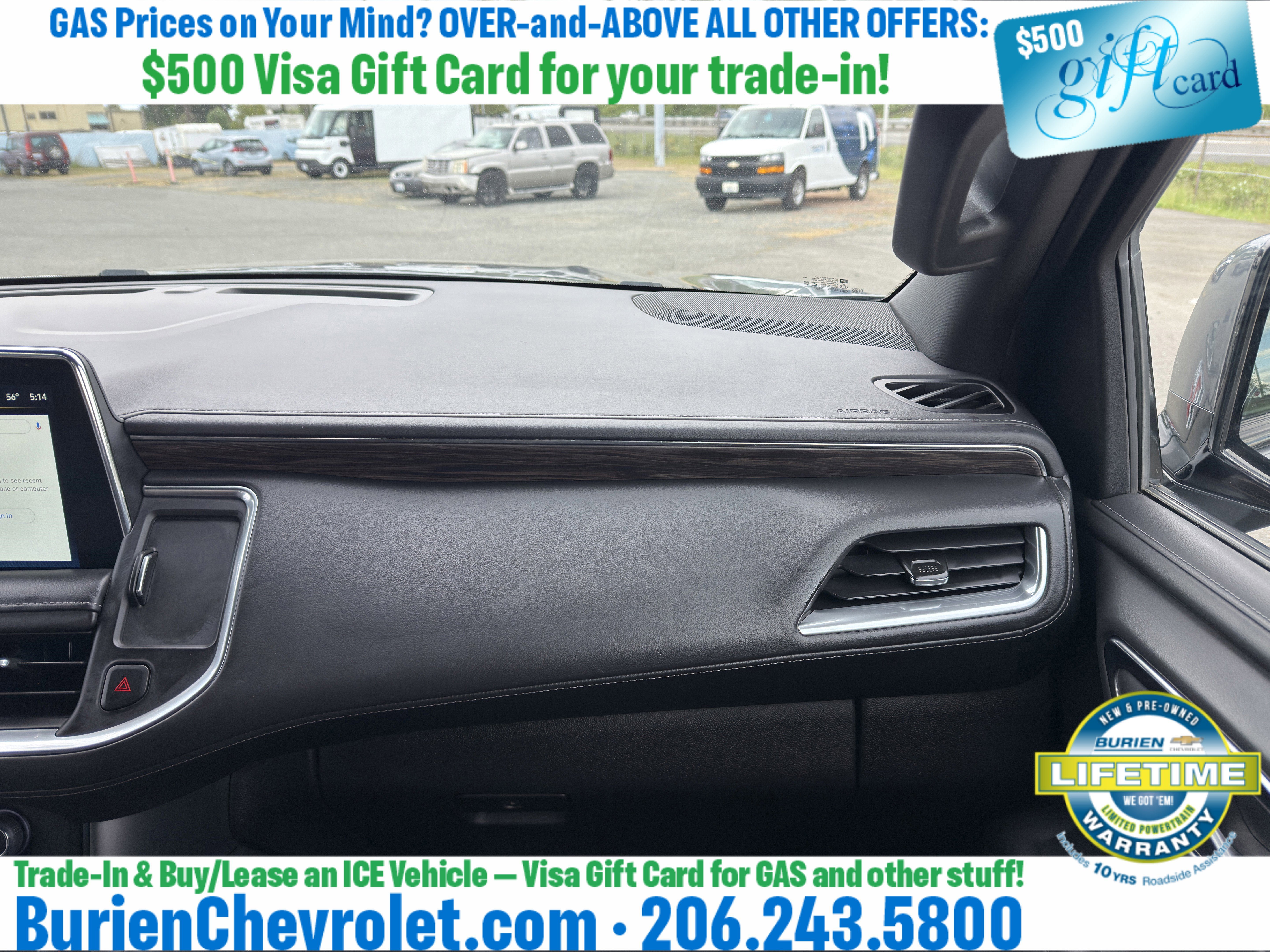 Used 2022 Chevrolet Suburban Z71 w/ Luxury Package AWD/4WD image 24