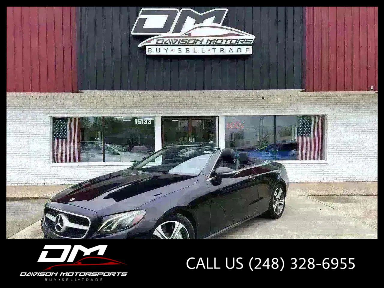 Used 2018 Mercedes-Benz E 400 Cabriolet w/ Premium 1 Package