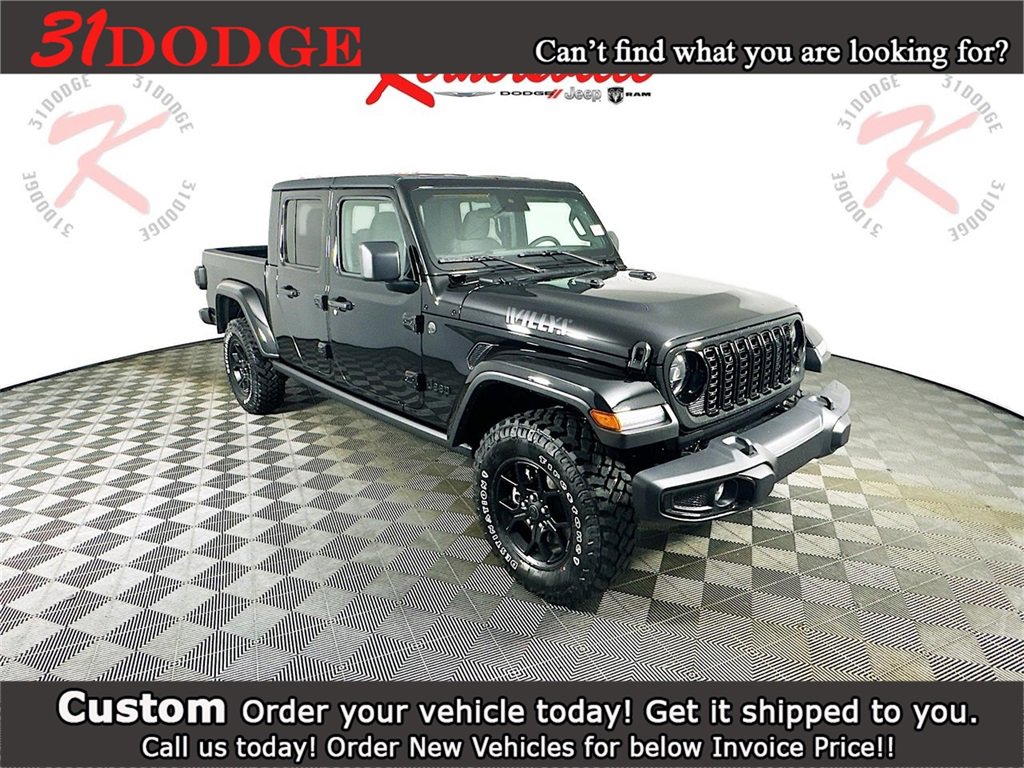 New 2025 Jeep Gladiator Willys