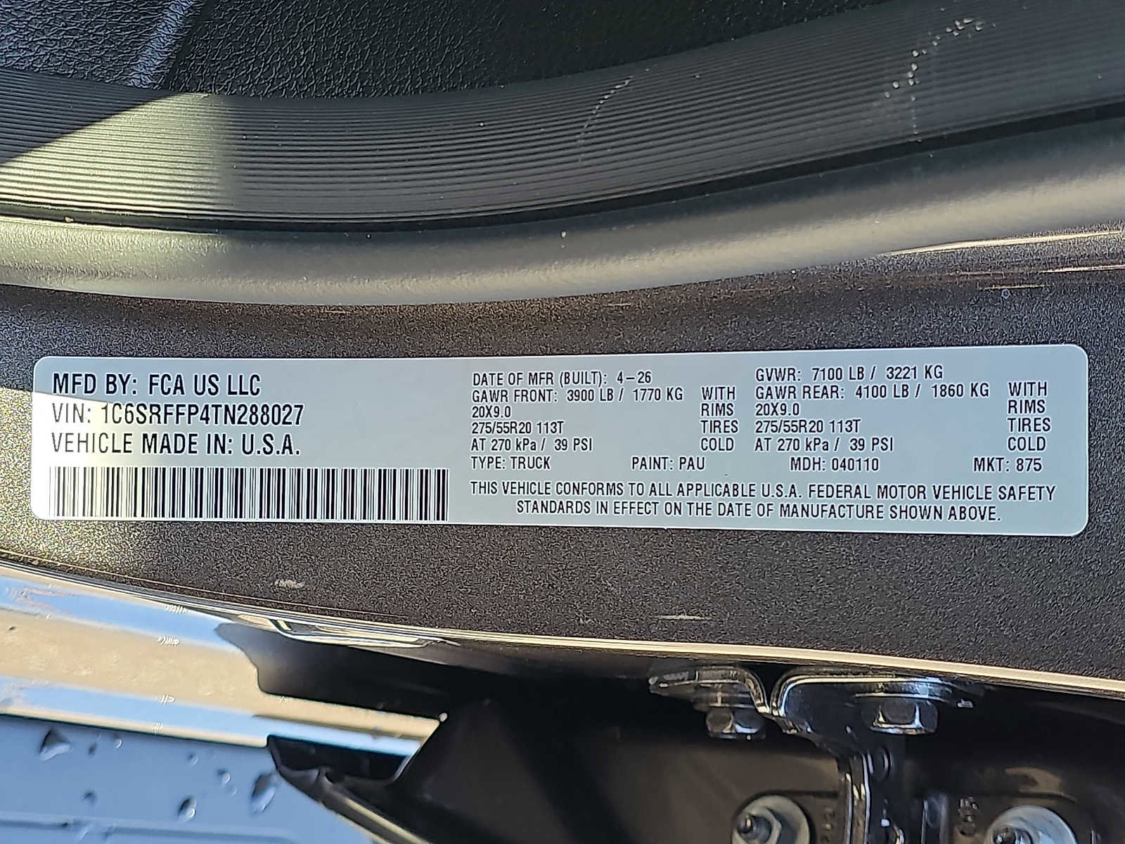 New 2026 RAM 1500 Big Horn AWD/4WD image 20