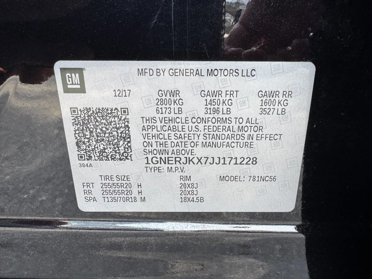 Used 2018 Chevrolet Traverse RS w/ LPO, Floor Liner Package image 59