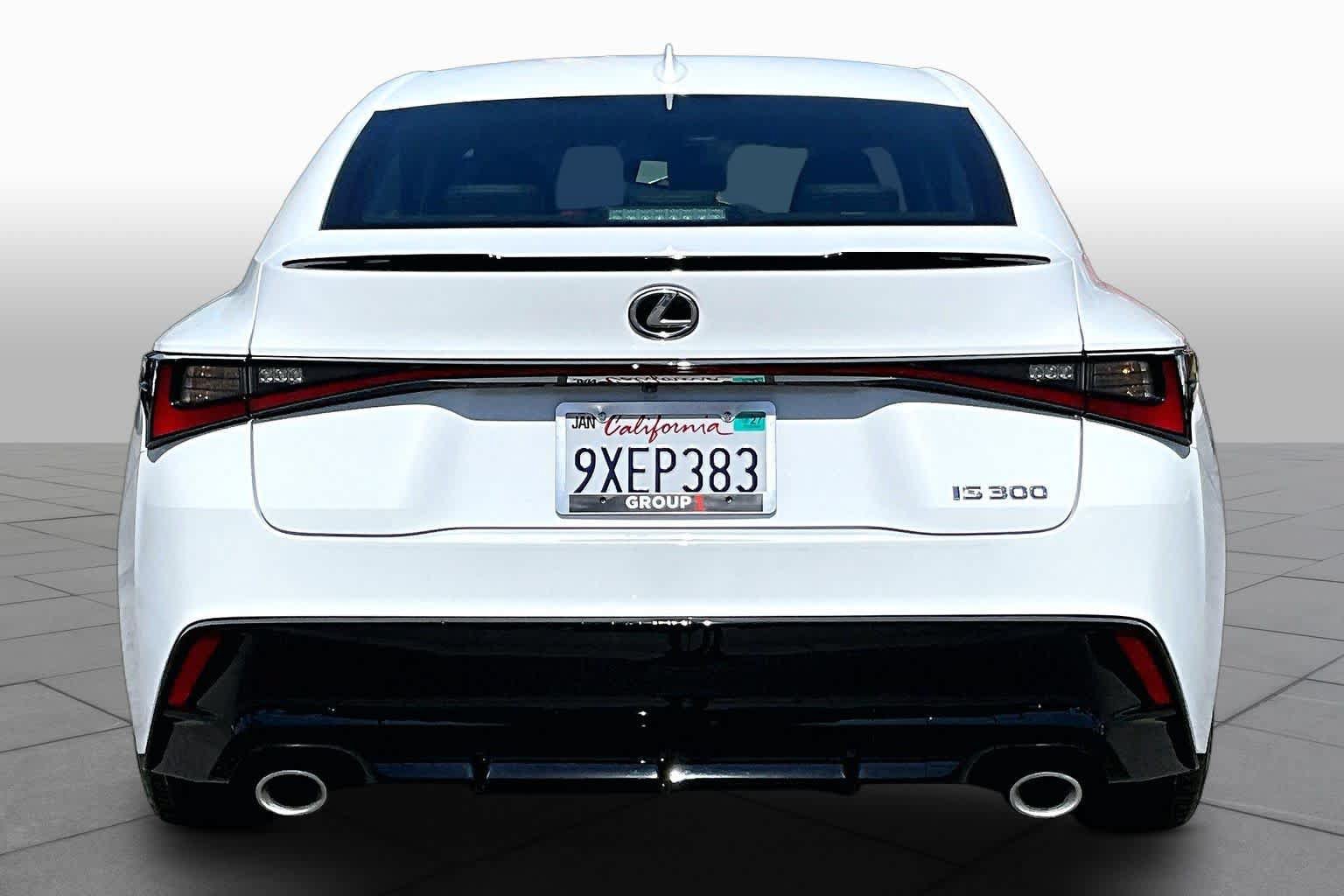 Certified 2025 Lexus IS 300 F Sport w/ Accessory Package 2 RWD image 4