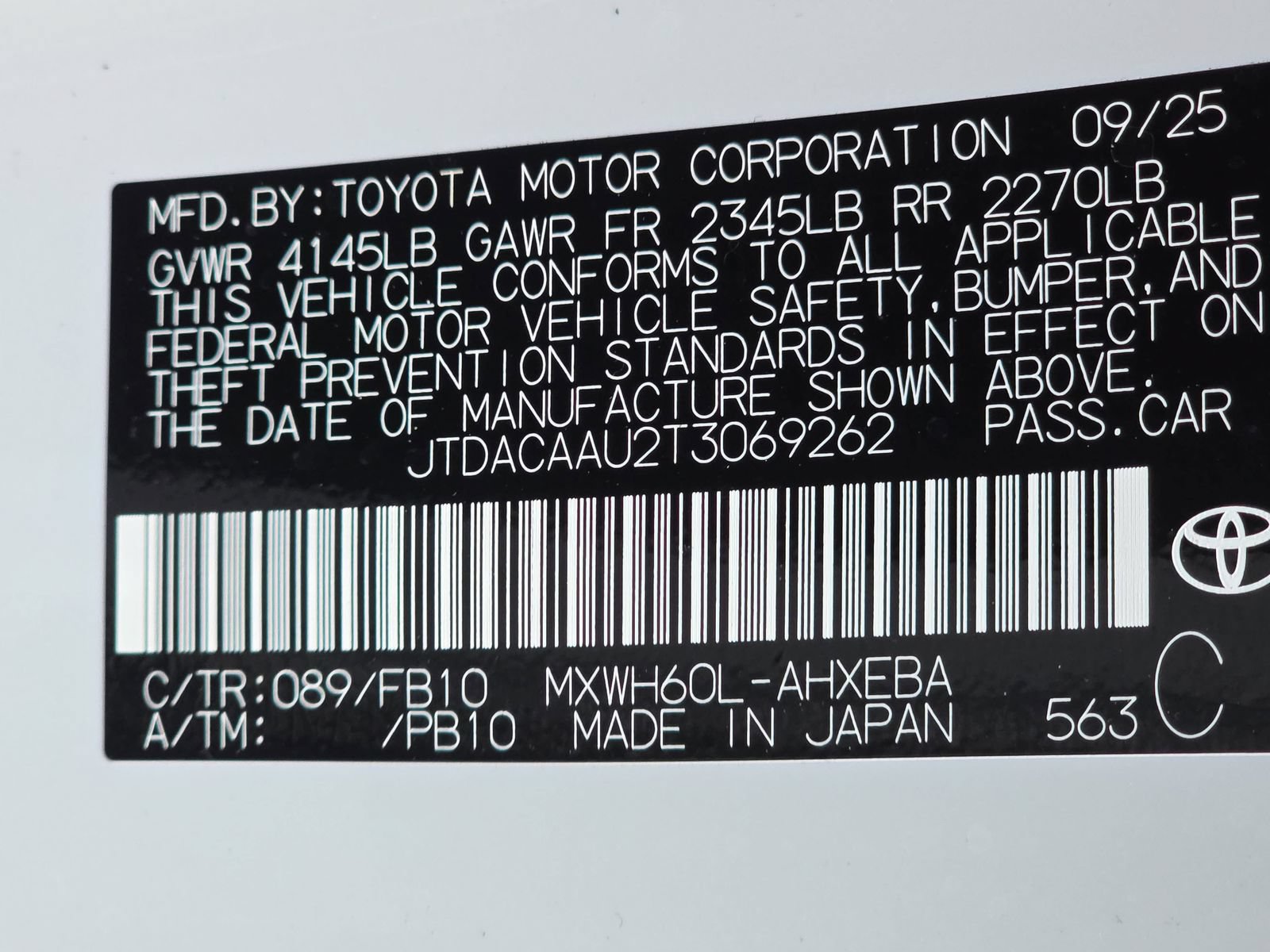 Used 2026 Toyota Prius LE FWD image 33