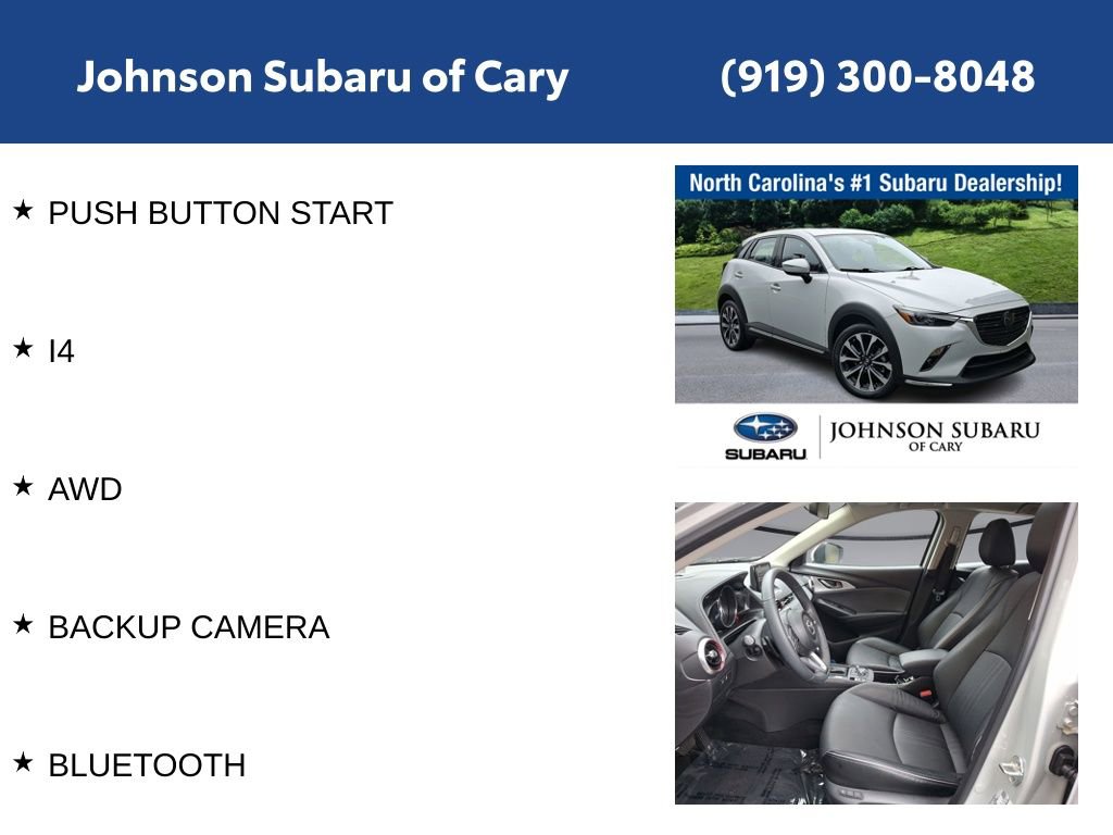Used 2019 MAZDA CX-3 Grand Touring w/ Premium Package image 12
