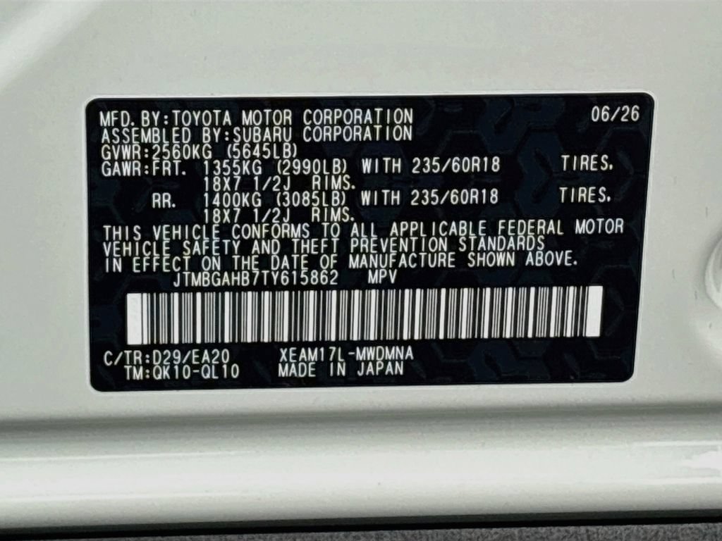 New 2026 Toyota bZ Woodland AWD/4WD image 31
