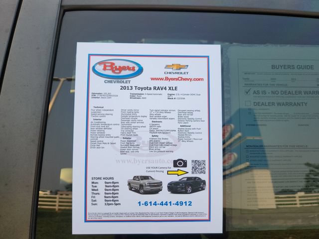 Used 2013 Toyota RAV4 XLE AWD/4WD image 13