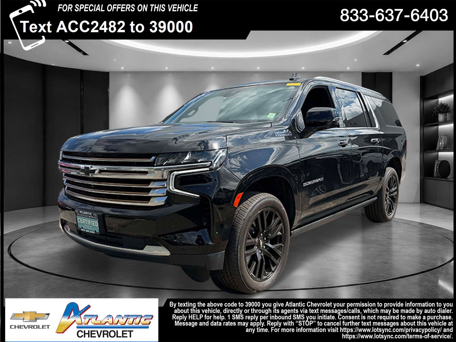 Certified 2024 Chevrolet Suburban High Country