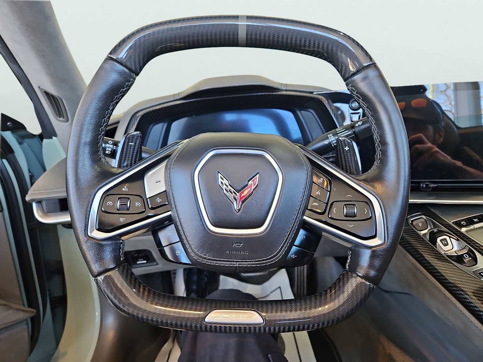 Used 2024 Chevrolet Corvette Z06 w/ Chrome Exterior Badge Package RWD image 32