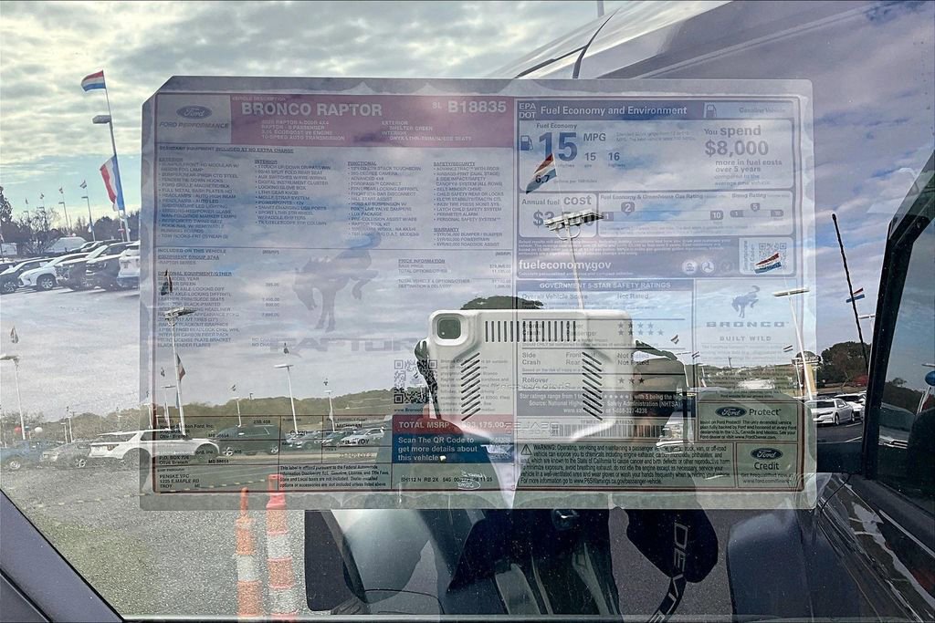 New 2025 Ford Bronco Raptor image 14