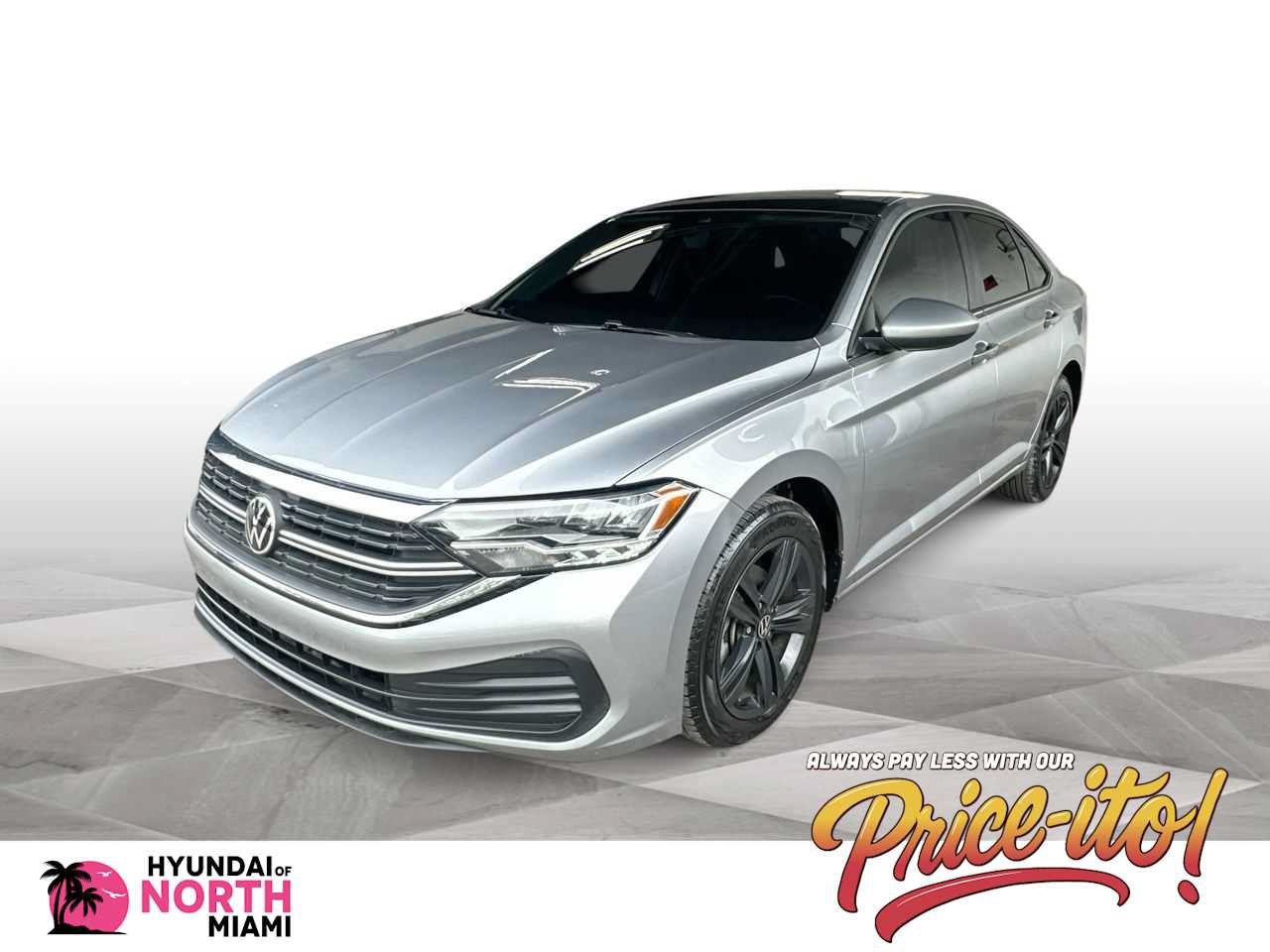 Used 2022 Volkswagen Jetta SE w/ Panoramic Sunroof Package FWD image 1