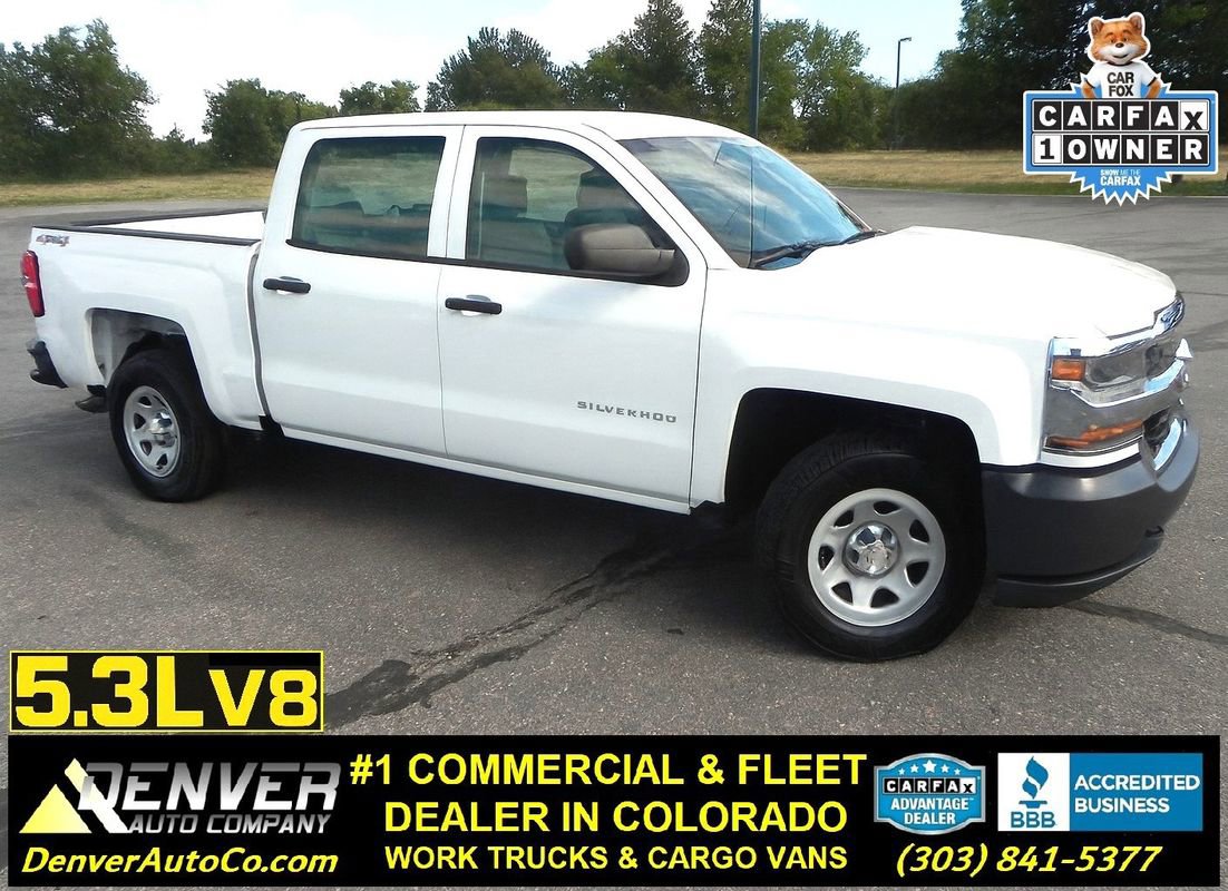 Used 2017 Chevrolet Silverado 1500 W/T