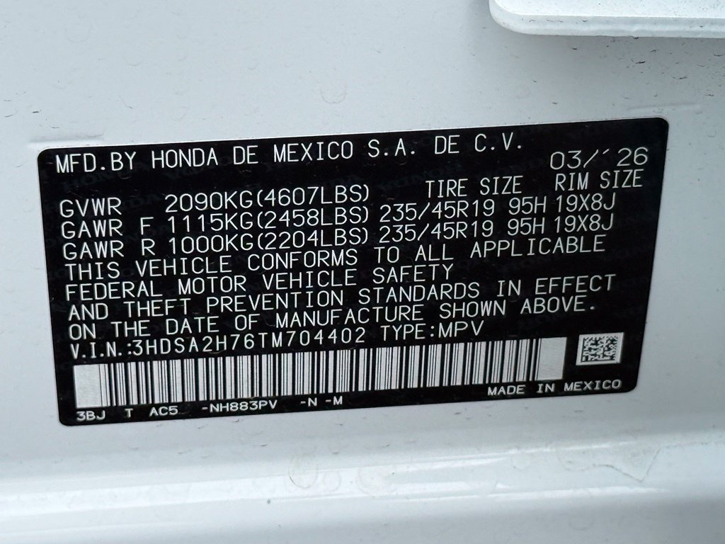 Certified 2026 Acura ADX A-Spec w/ Advance Package AWD/4WD image 30