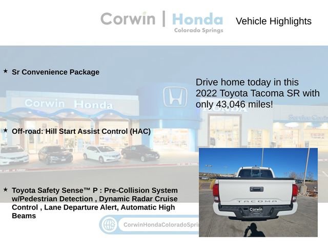 Used 2022 Toyota Tacoma SR image 6