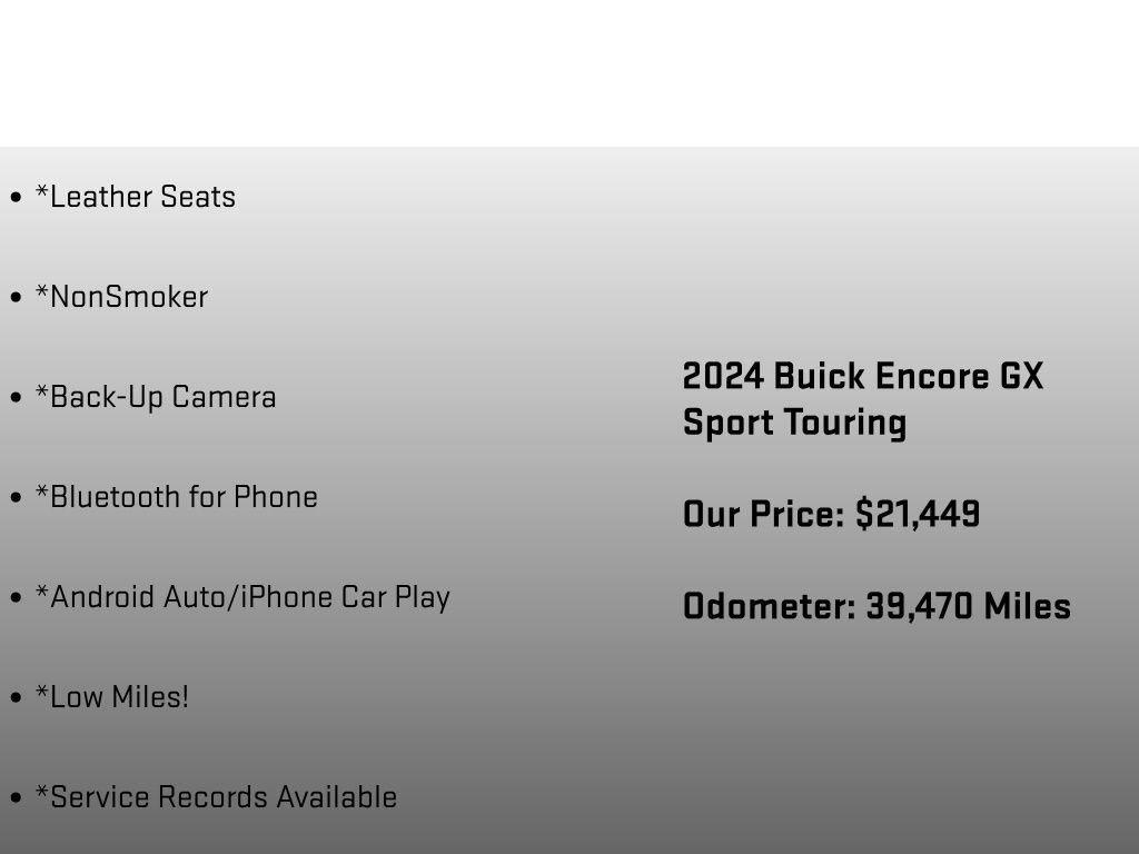 Used 2024 Buick Encore GX Sport Touring image 6