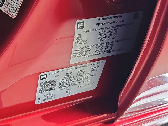 Used 2021 GMC Sierra 1500 SLT w/ SLT Premium Package RWD image 31